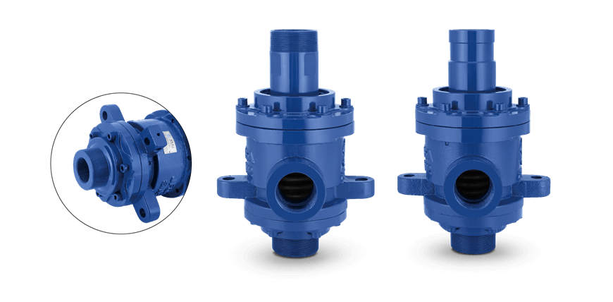 【JFO 3002】65A-80A 雙向內(nèi)管固定式 旋轉(zhuǎn)接頭設(shè)備特寫圖
